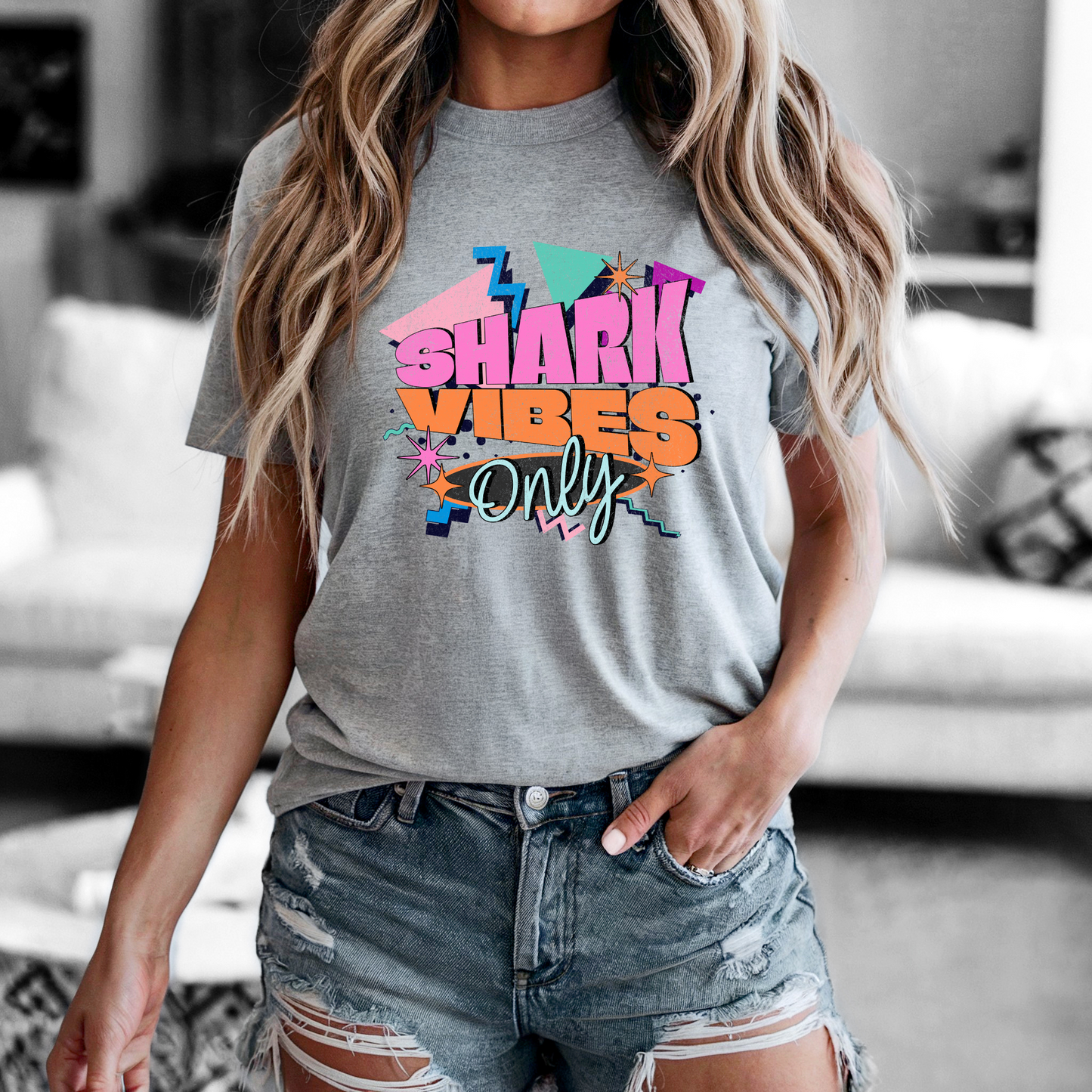 Shark VIBES Only Tee